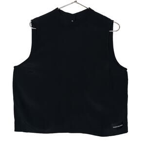 Calvin Klein Jeans Black Sleeveless Mock Neck Top